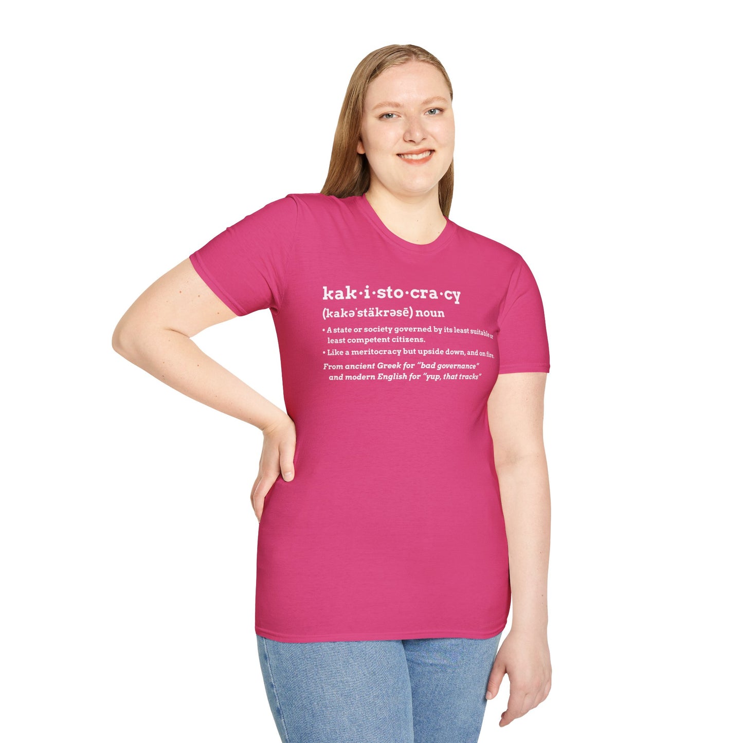 Kakistocracy T-Shirt – Funny Political Protest Graphic Tee