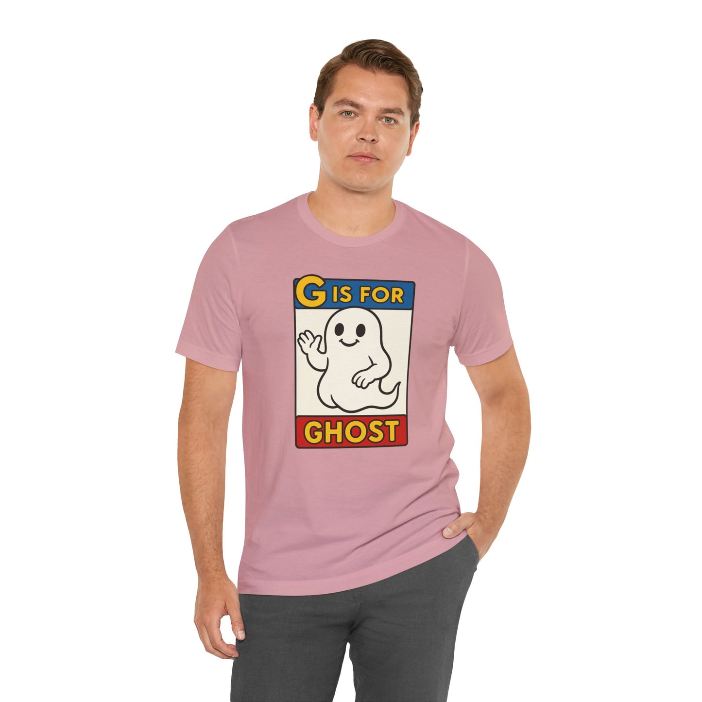 G Is for Ghost Shirt – Funny Monster Alphabet Halloween Tee