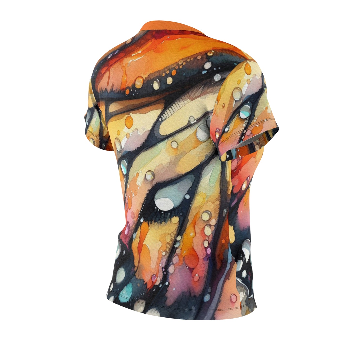 Monarch Butterfly Wing Tee – Watercolor All Over Print Shirt