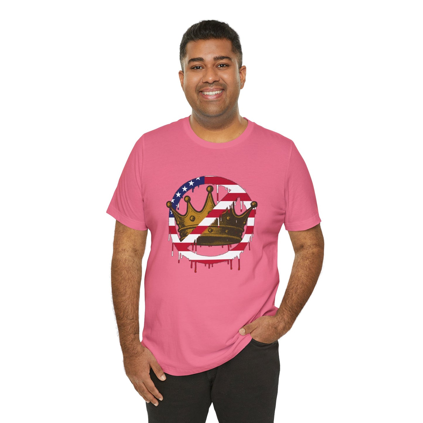 No Kings Protest T-Shirt – Anti-Authoritarian Democracy Graphic Tee