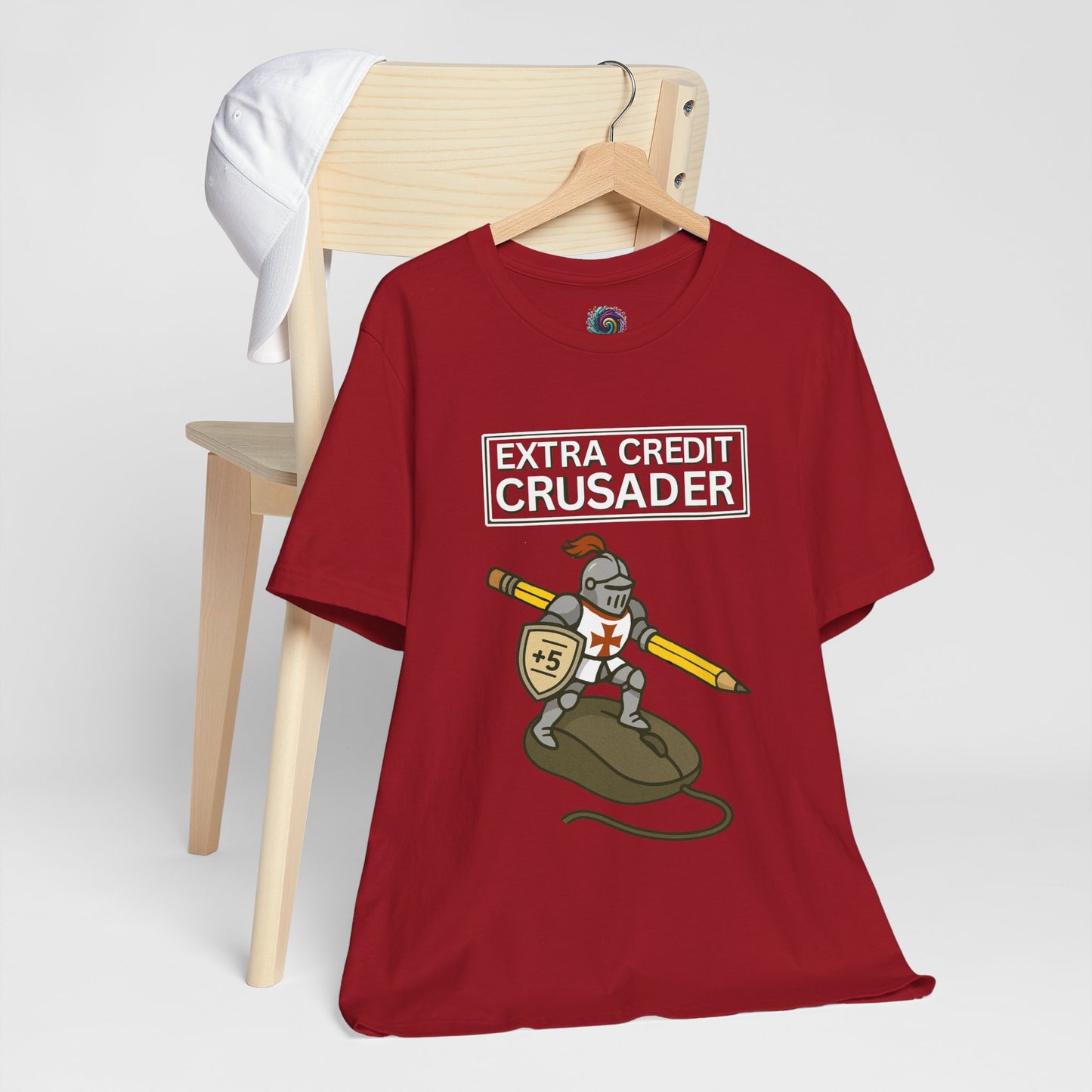 Extra Credit Crusader T-Shirt – Funny Back-to-School Teacher Tee