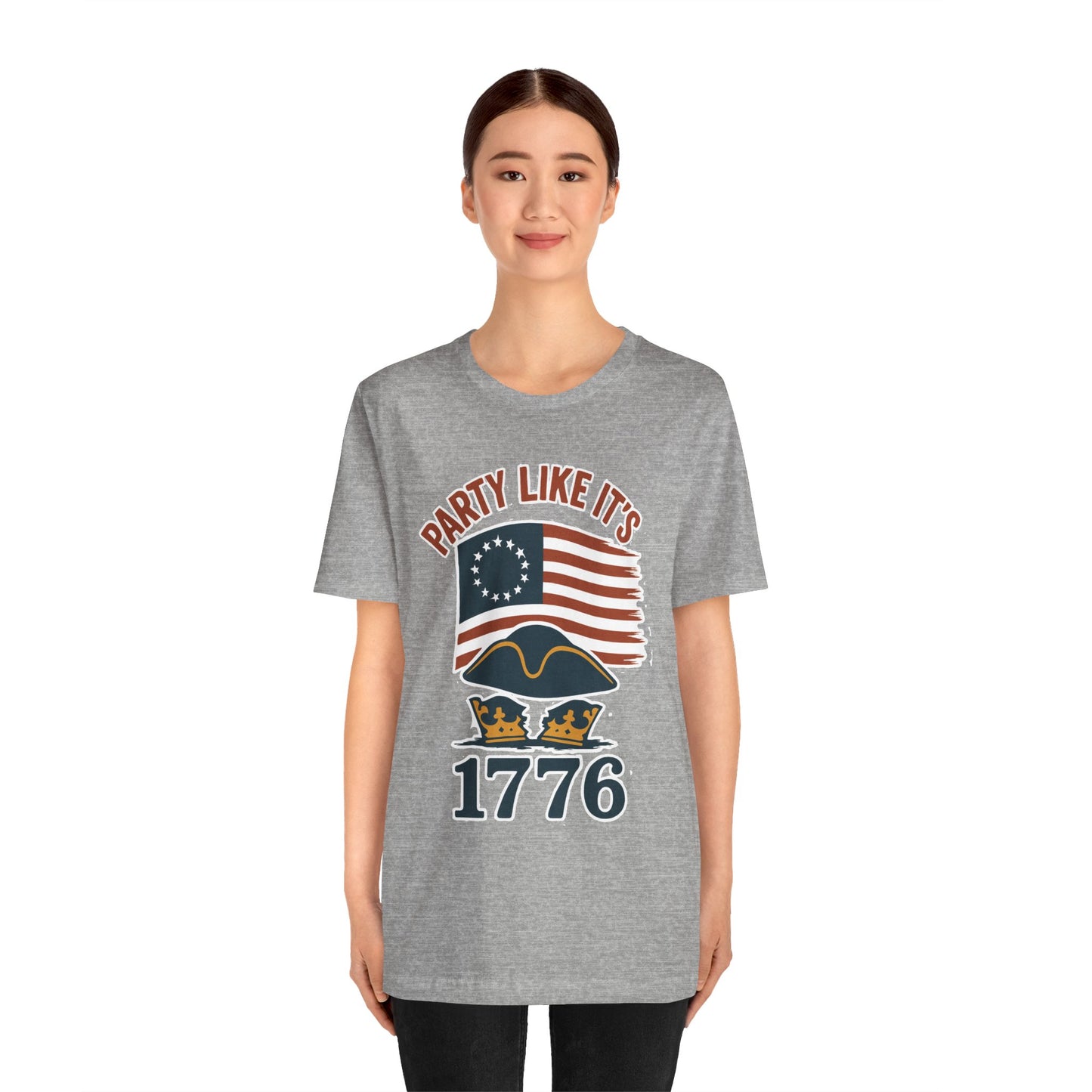Party Like It’s 1776 T-Shirt – Revolutionary Spirit USA Tee - WhimSpin - https://whimspin.com