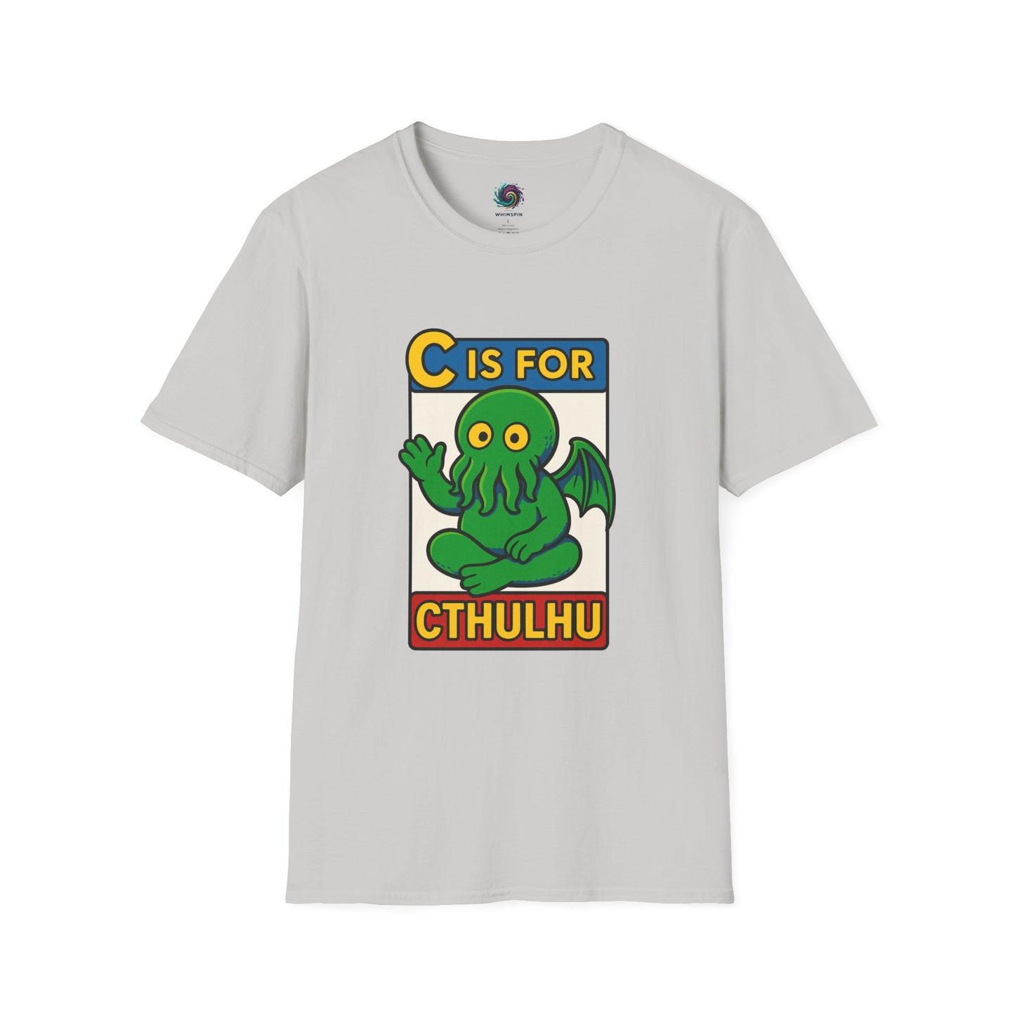 Light gray "C is for Cthulhu" tshirt