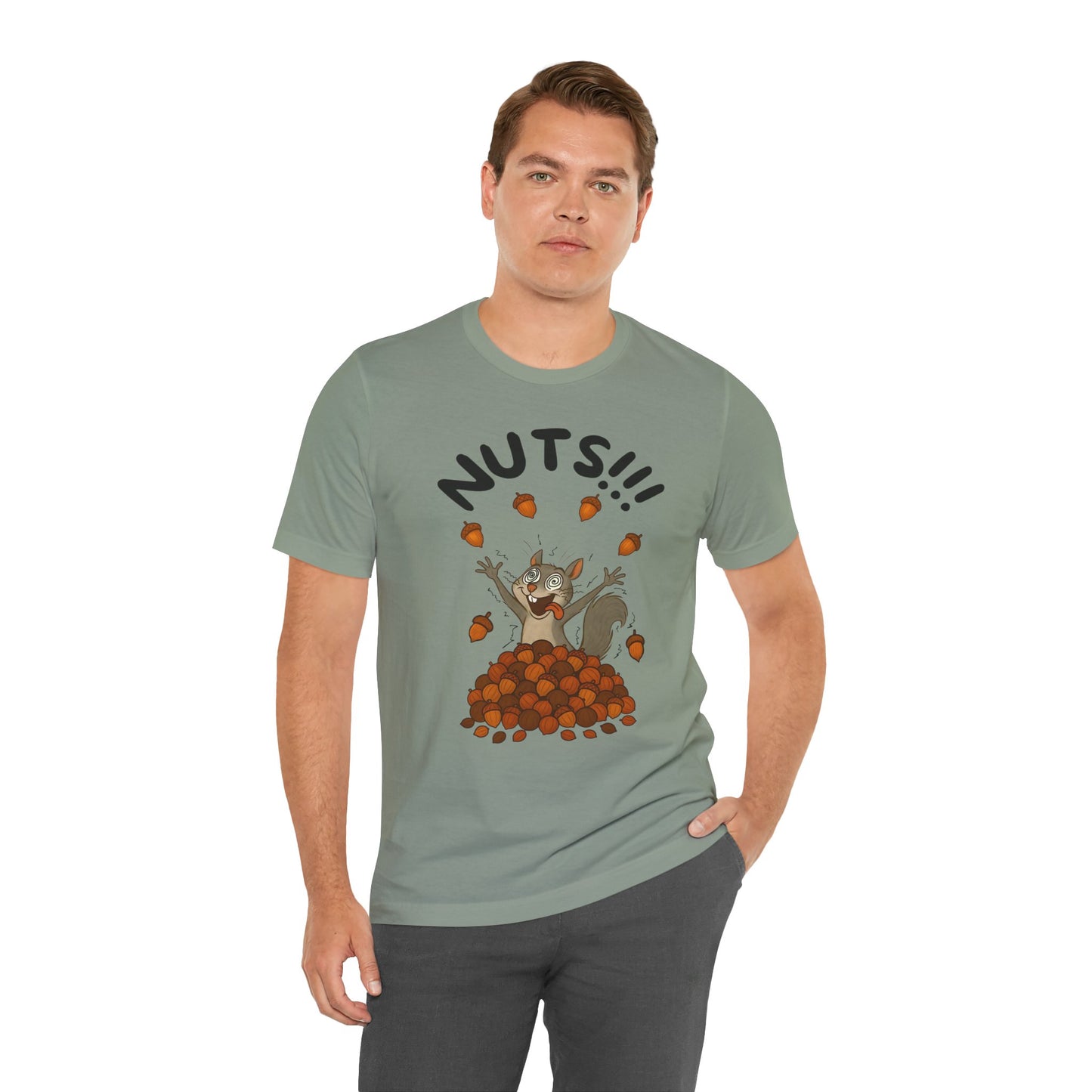 Crazy Squirrel Shirt – Funny Squirrel Nuts T-Shirt for Quirky Style