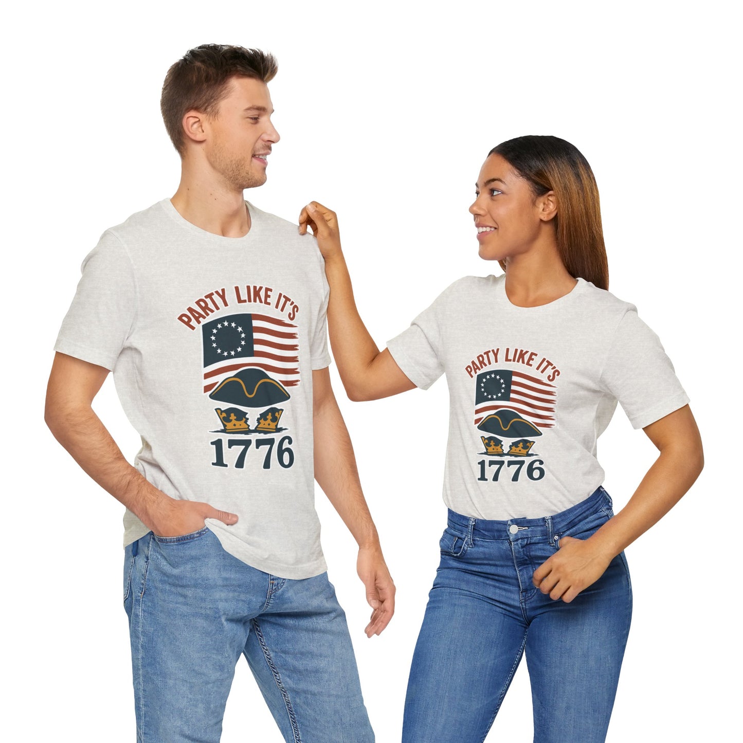 Party Like It’s 1776 T-Shirt – Revolutionary Spirit USA Tee