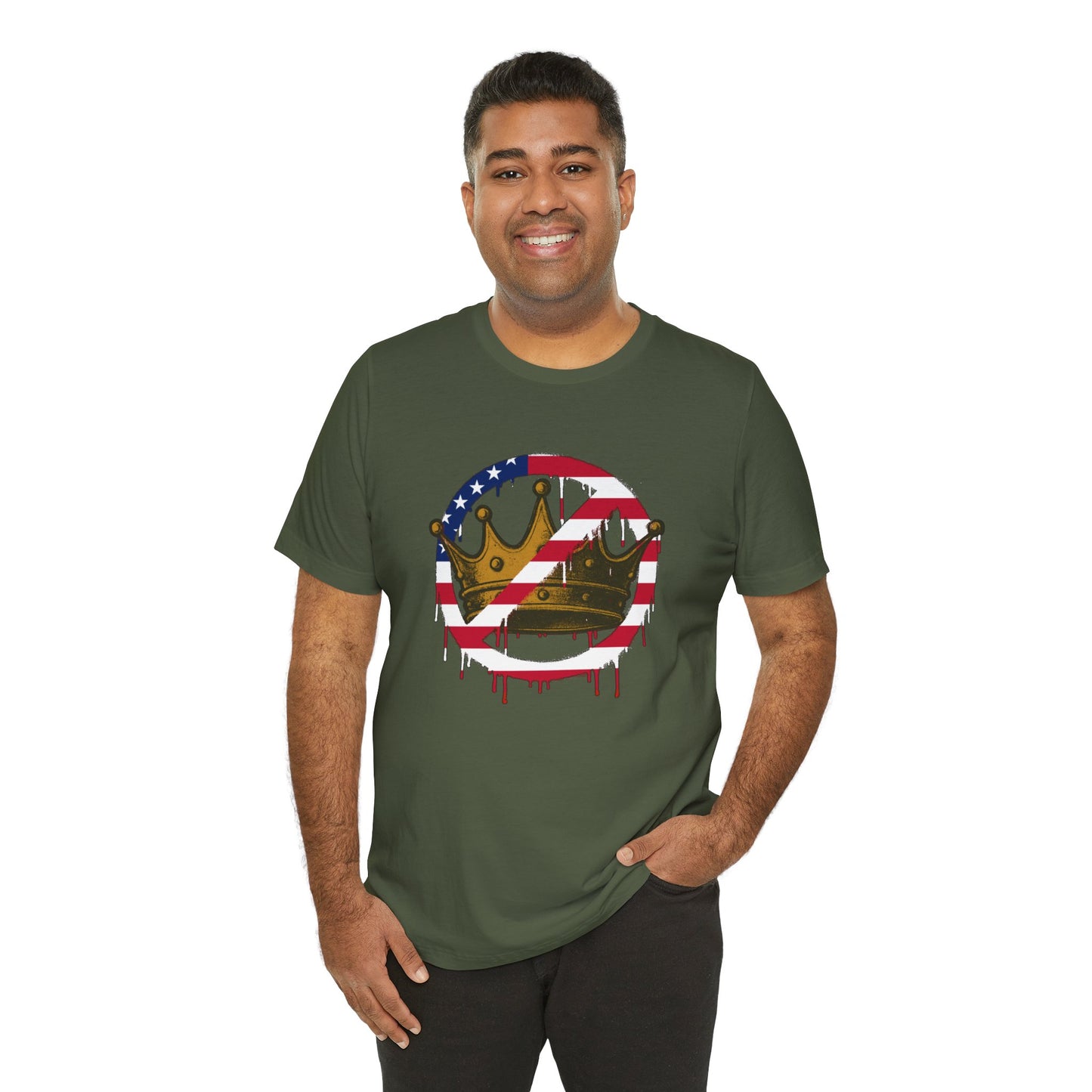 No Kings Protest T-Shirt – Anti-Authoritarian Democracy Graphic Tee
