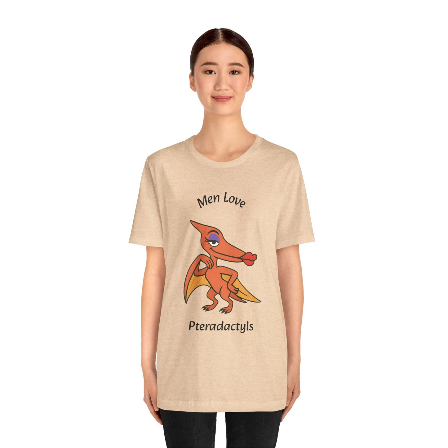 Men Love Pterodactyls Tee – Funny Dinosaur Graphic Shirt - WhimSpin - https://whimspin.com