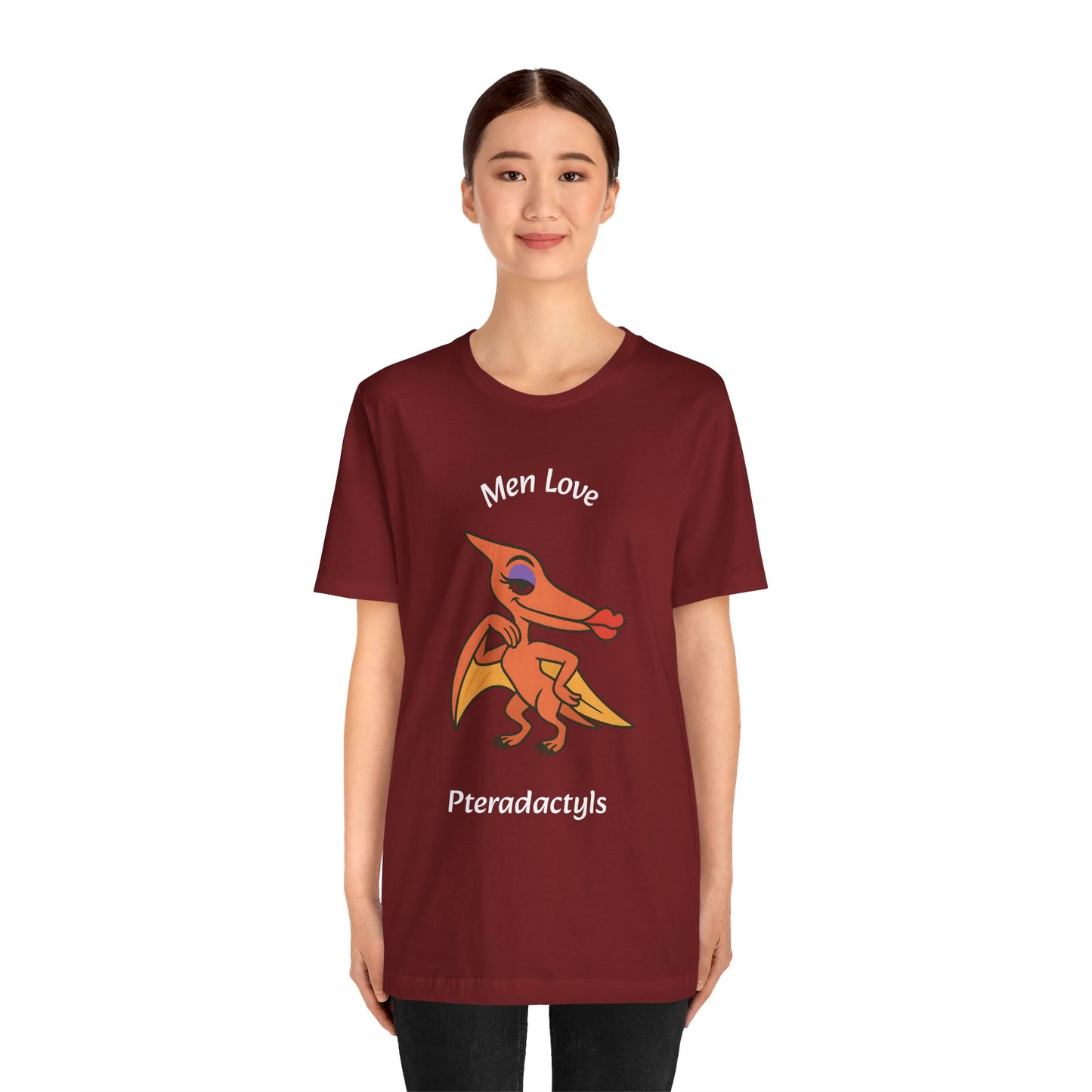 Men Love Pterodactyls Tee – Funny Dinosaur Graphic Shirt - WhimSpin - https://whimspin.com
