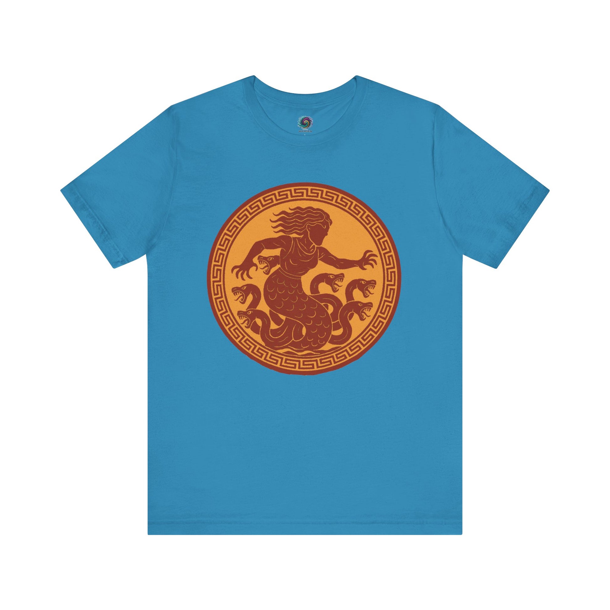 Aqua Scylla Classic Monster T-Shirt – Epic Greek Mythology Tee - WhimSpin - https://whimspin.com