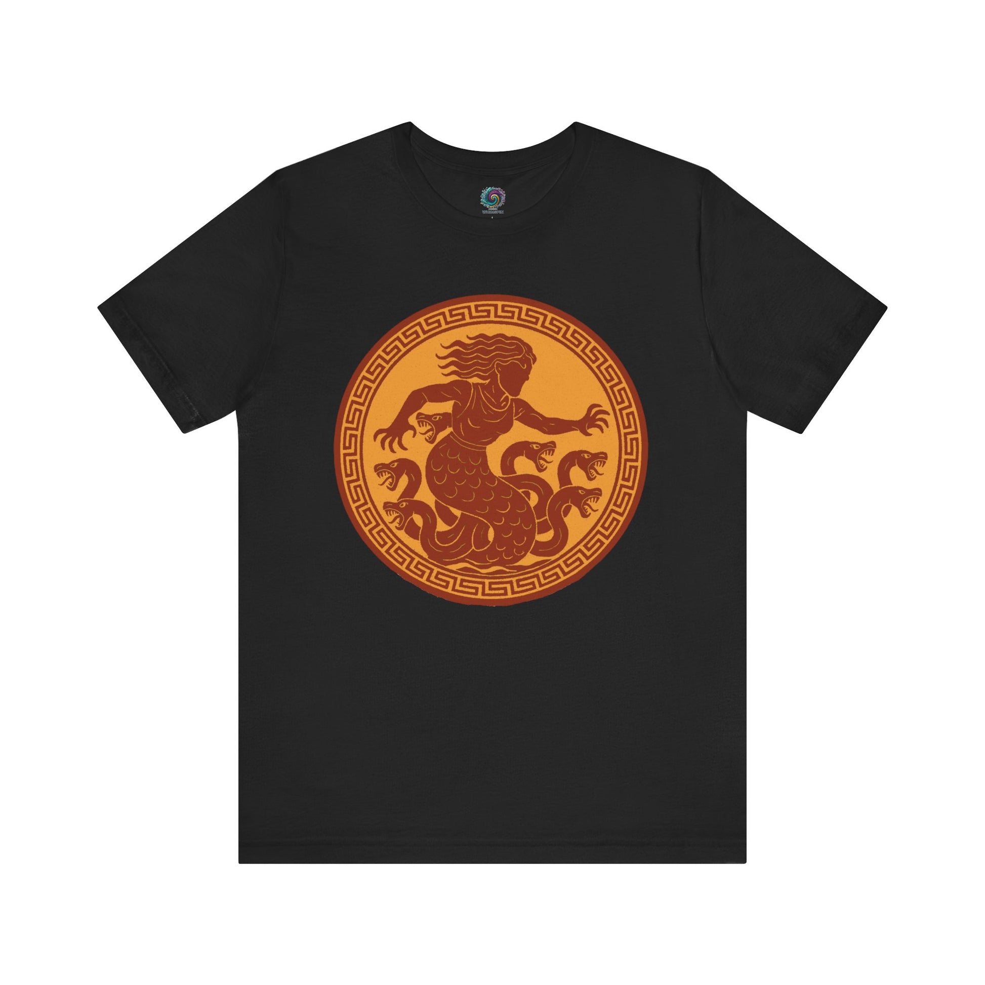 Black Scylla Classic Monster T-Shirt – Epic Greek Mythology Tee - WhimSpin - https://whimspin.com