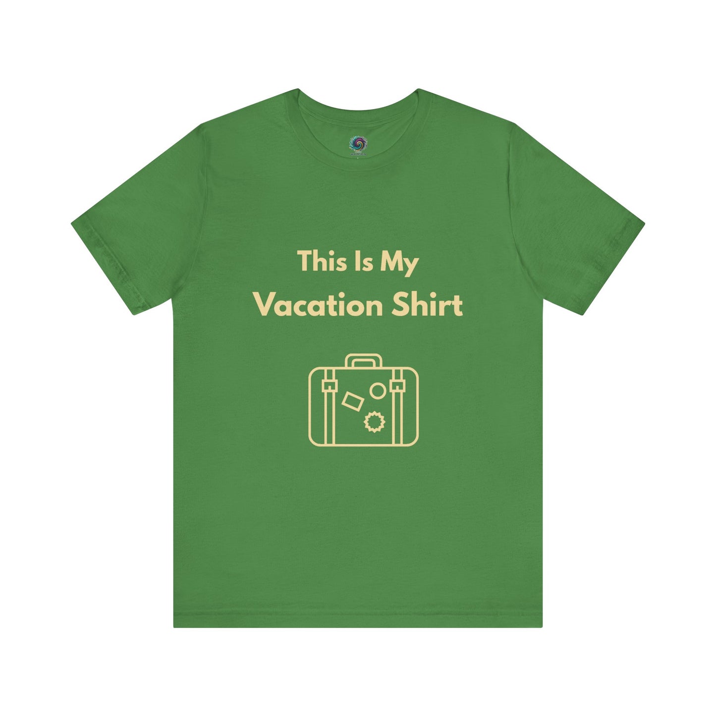Green "This is My Vacation Shirt" Tee
