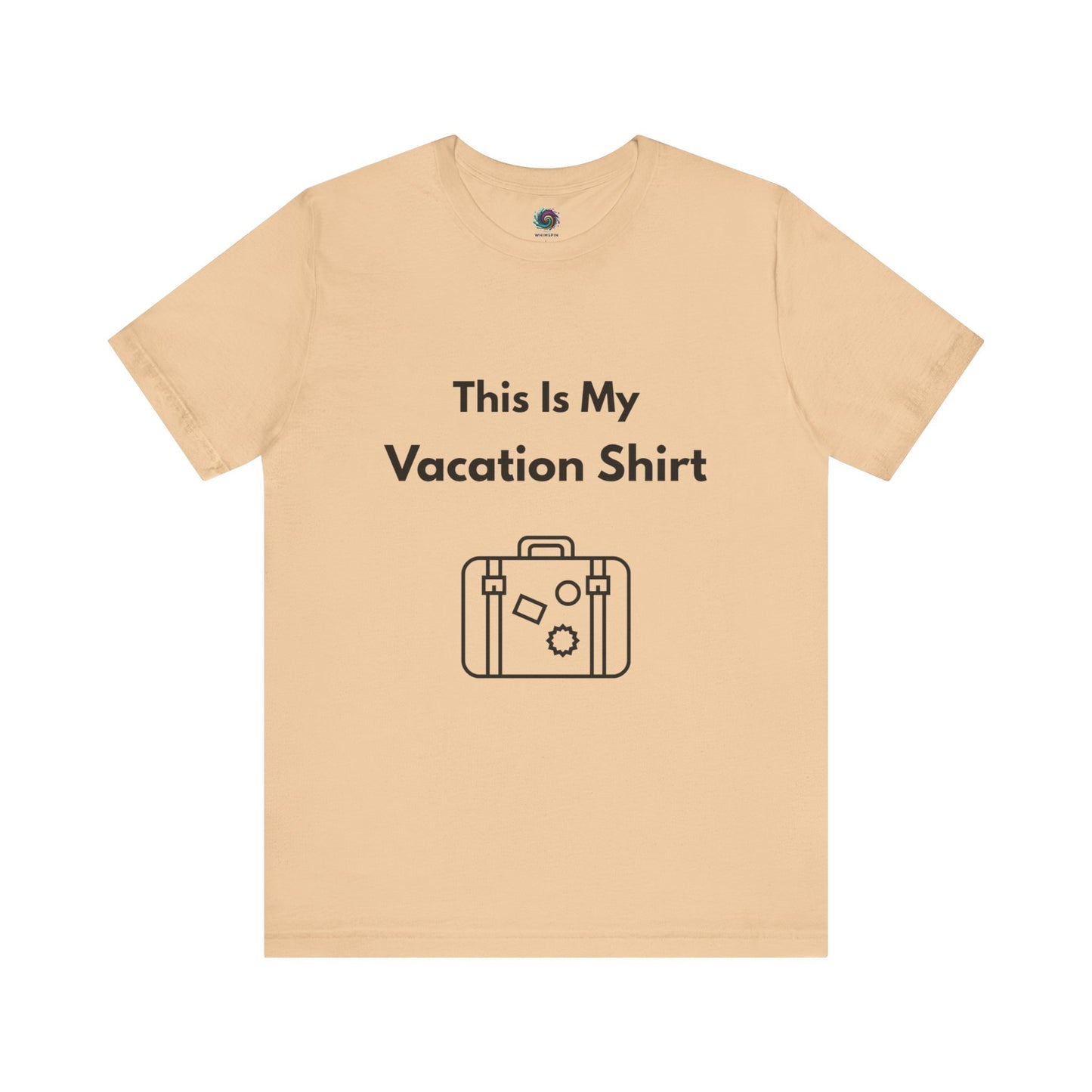 Sand "This is My Vacation Shirt" Tee from WhimSpin