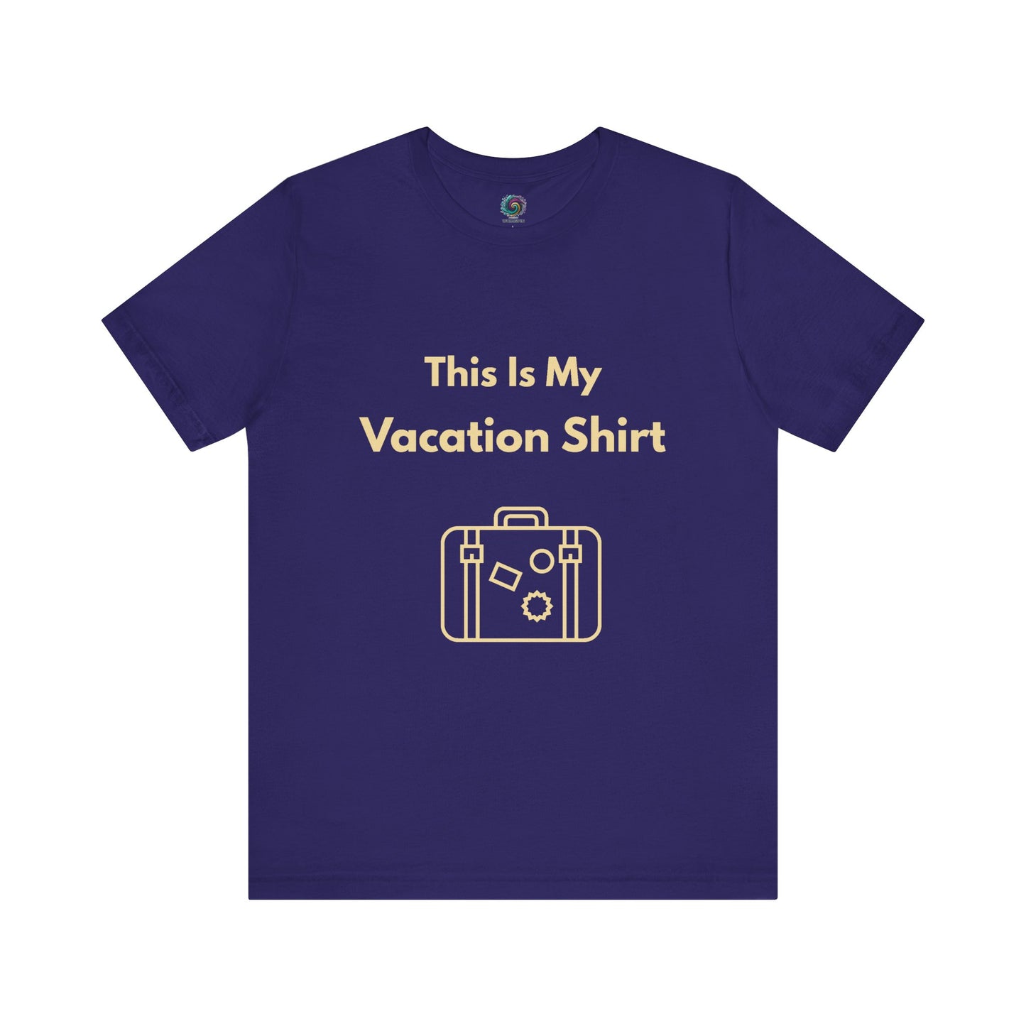 Team Navy "This is My Vacation Shirt" Tee