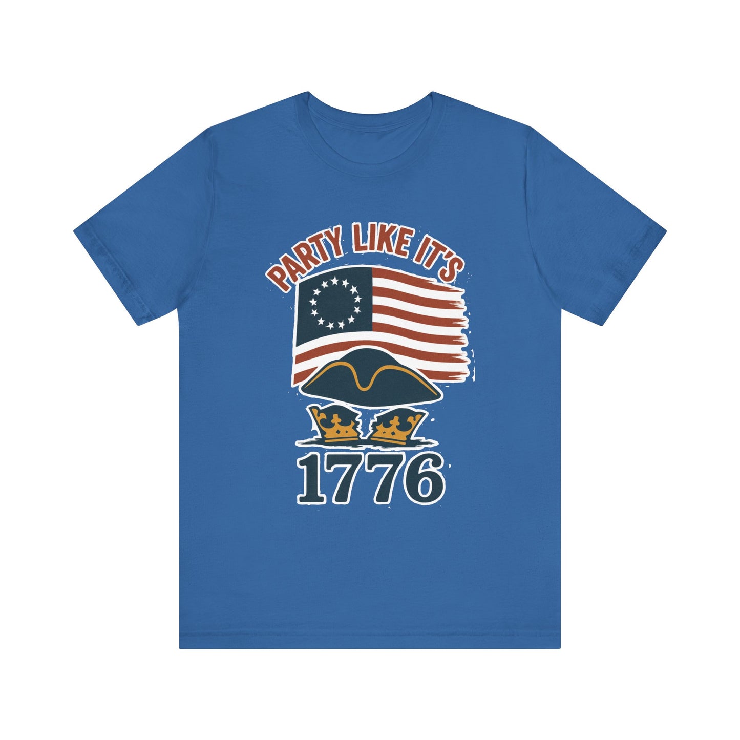 Party Like It’s 1776 T-Shirt – Revolutionary Spirit USA Tee - WhimSpin - https://whimspin.com