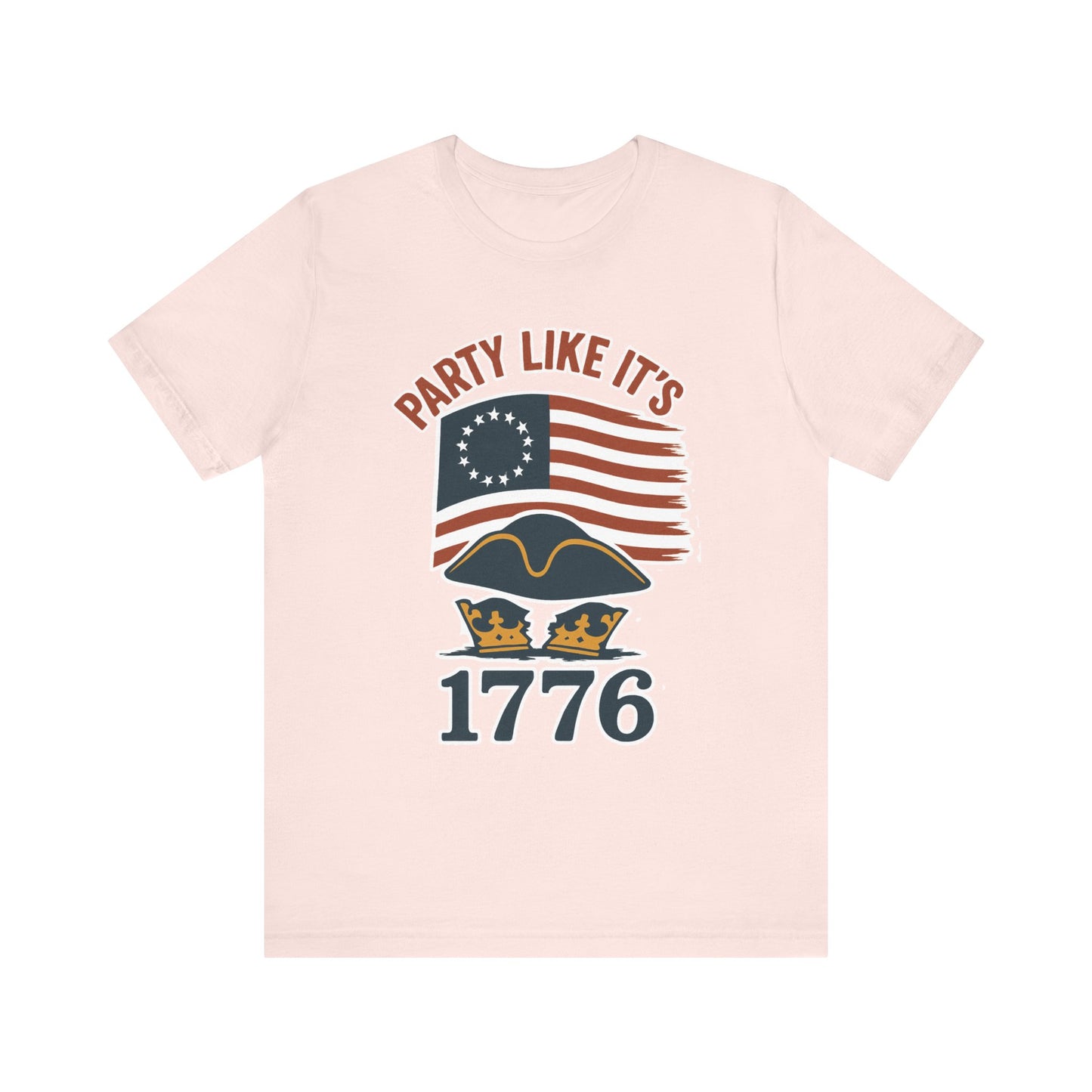 Party Like It’s 1776 T-Shirt – Revolutionary Spirit USA Tee - WhimSpin - https://whimspin.com