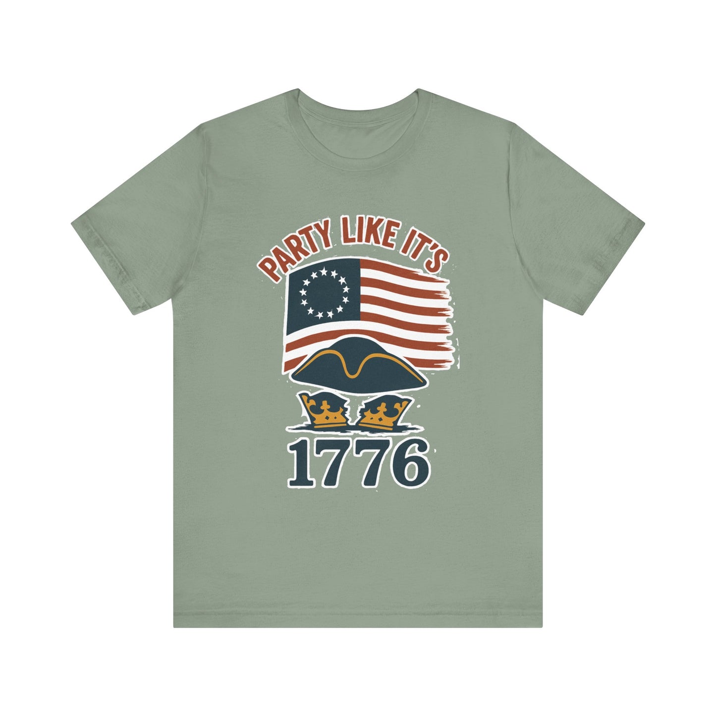 Party Like It’s 1776 T-Shirt – Revolutionary Spirit USA Tee - WhimSpin - https://whimspin.com