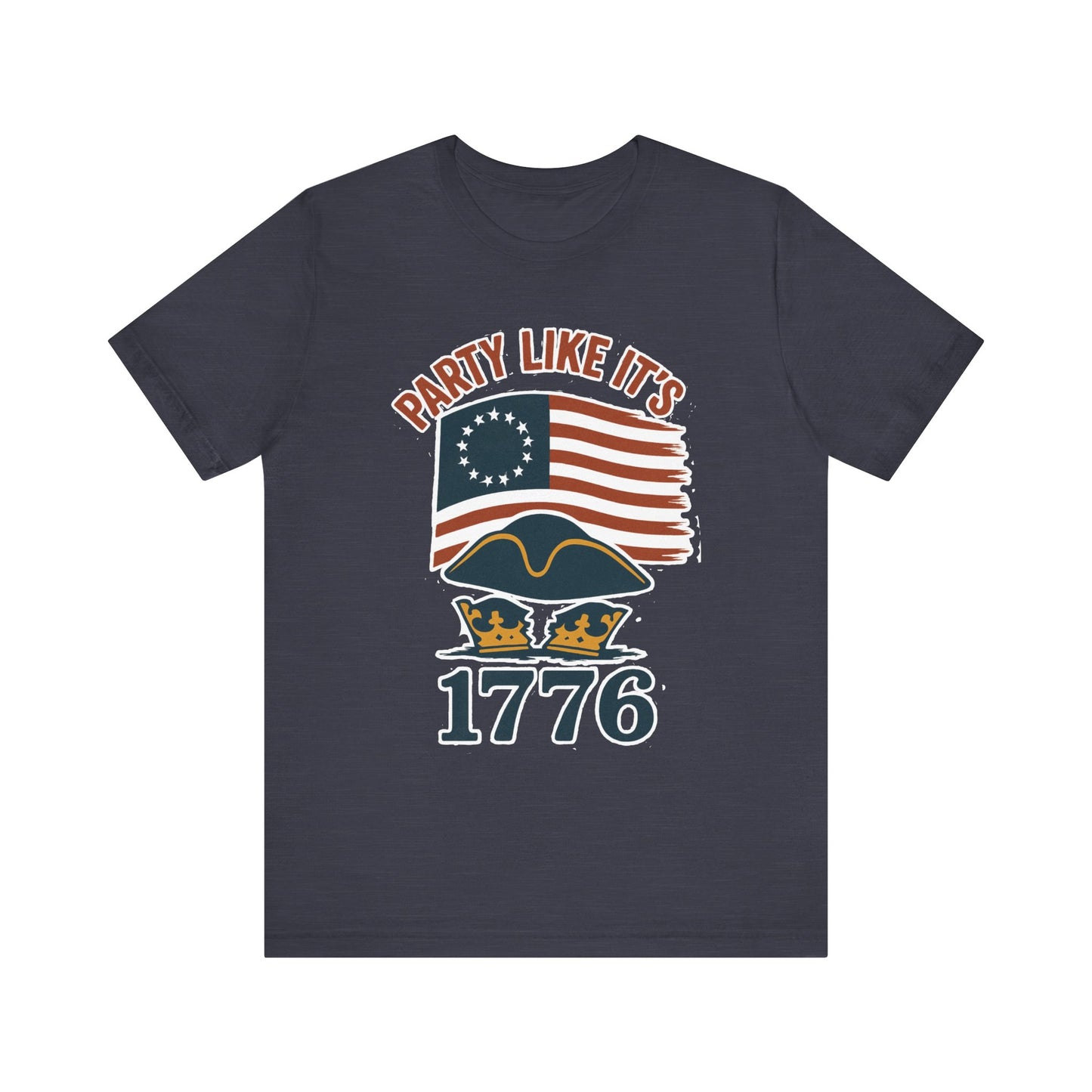 Party Like It’s 1776 T-Shirt – Revolutionary Spirit USA Tee - WhimSpin - https://whimspin.com