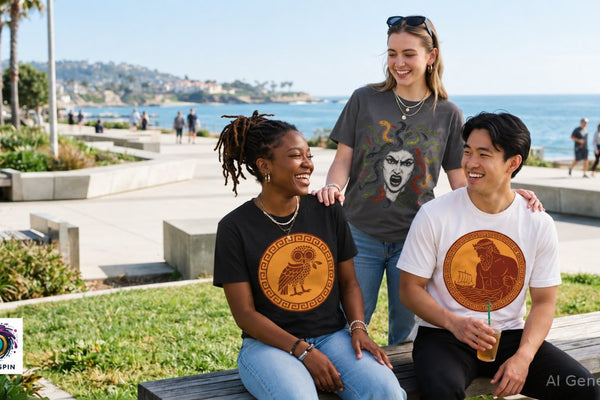 Greek Mythology Graphic Tees: Wear Your Favorite Legends