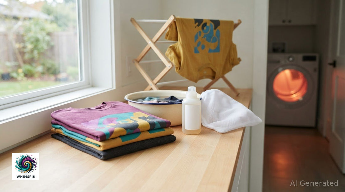 How to Wash Graphic Tees to Prevent Cracking: Care Guide