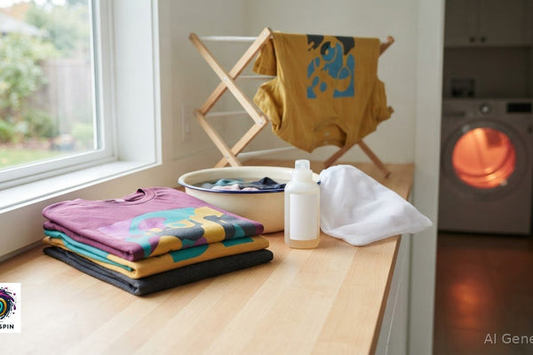 How to Wash Graphic Tees to Prevent Cracking