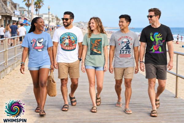 Unique novelty apparel online featuring independent artists