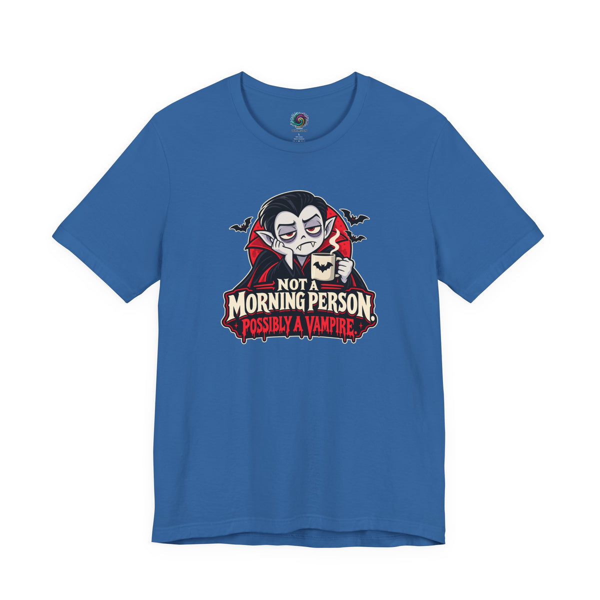 Not a Morning Person Possibly a Vampire T-Shirt – Funny Halloween Tee