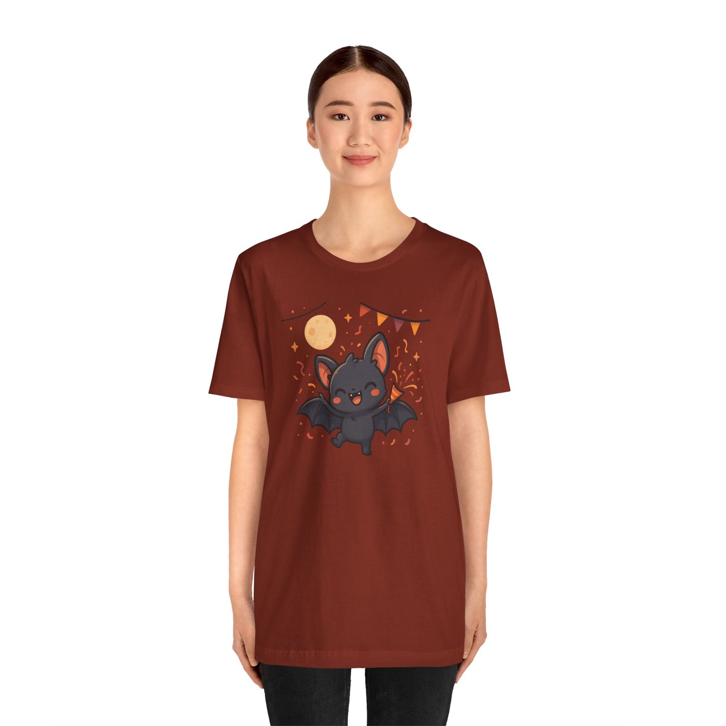 Chibi Bat T-Shirt – Cute Bat Chibi Halloween Shirt for All Ages
