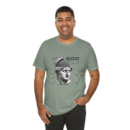 Hive Mind T-Shirt – Surreal Bee Group Think Parody Tee