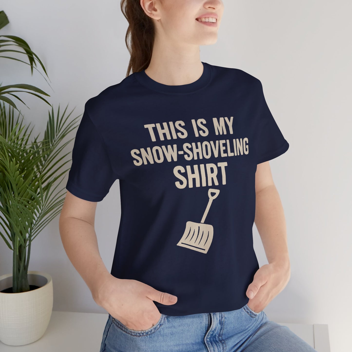 This Is My Snow-Shoveling Shirt – Funny Winter Chore Tee