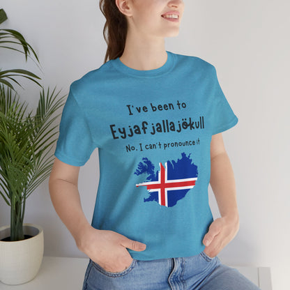 Eyjafjallajökull T-Shirt – Funny Iceland Volcano Travel Merch