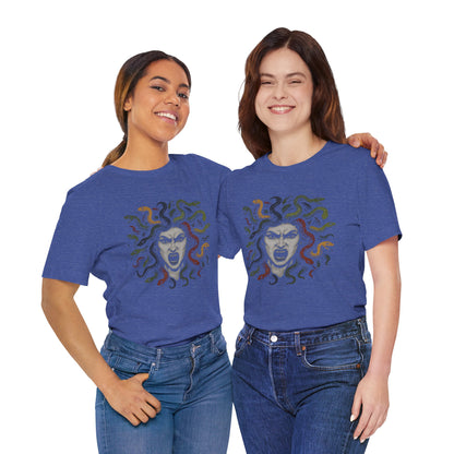 Medusa T-Shirt – Greek Mythology Gorgon Graphic Tee