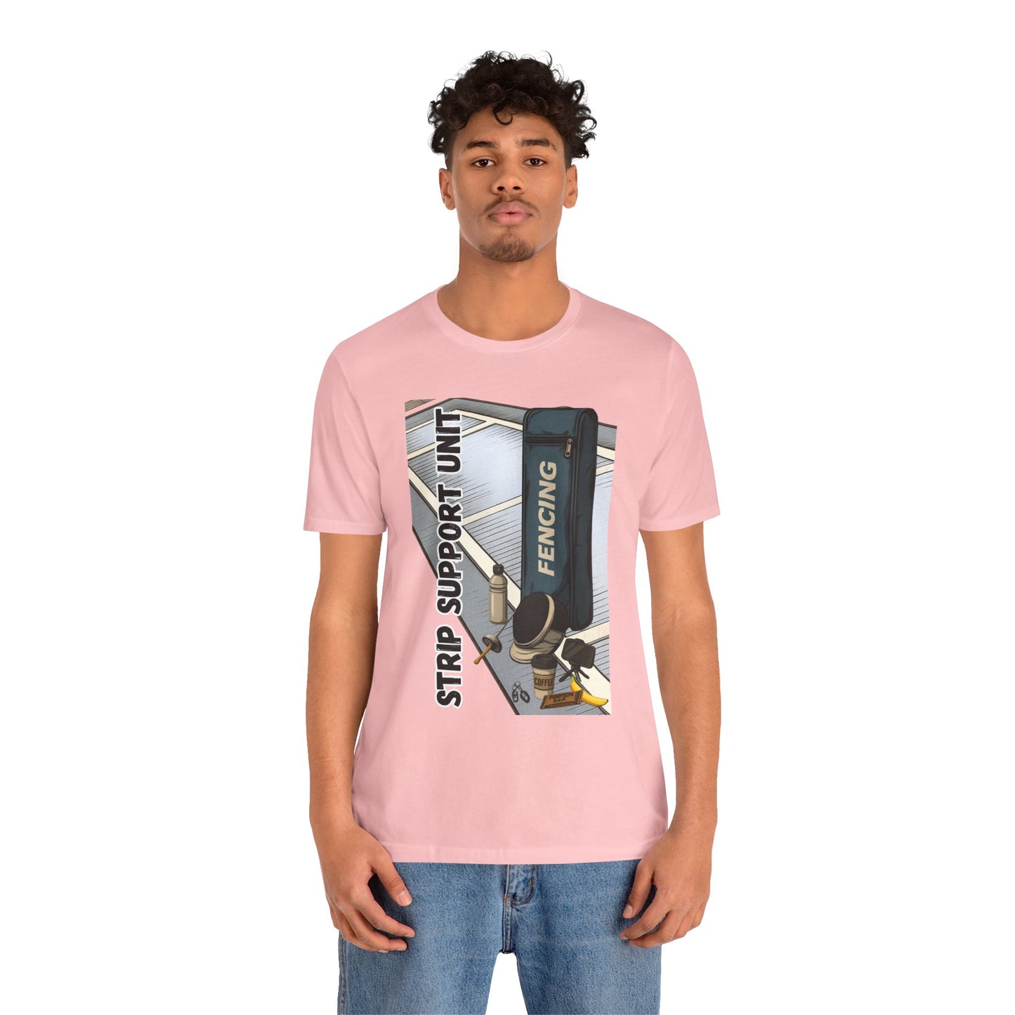 Strip Support Unit T-Shirt – Funny Fencing Parent Shirt for Tournament Days