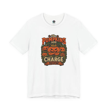 The Pumpkins Are in Charge Now T-Shirt – Funny Halloween Fall Tee