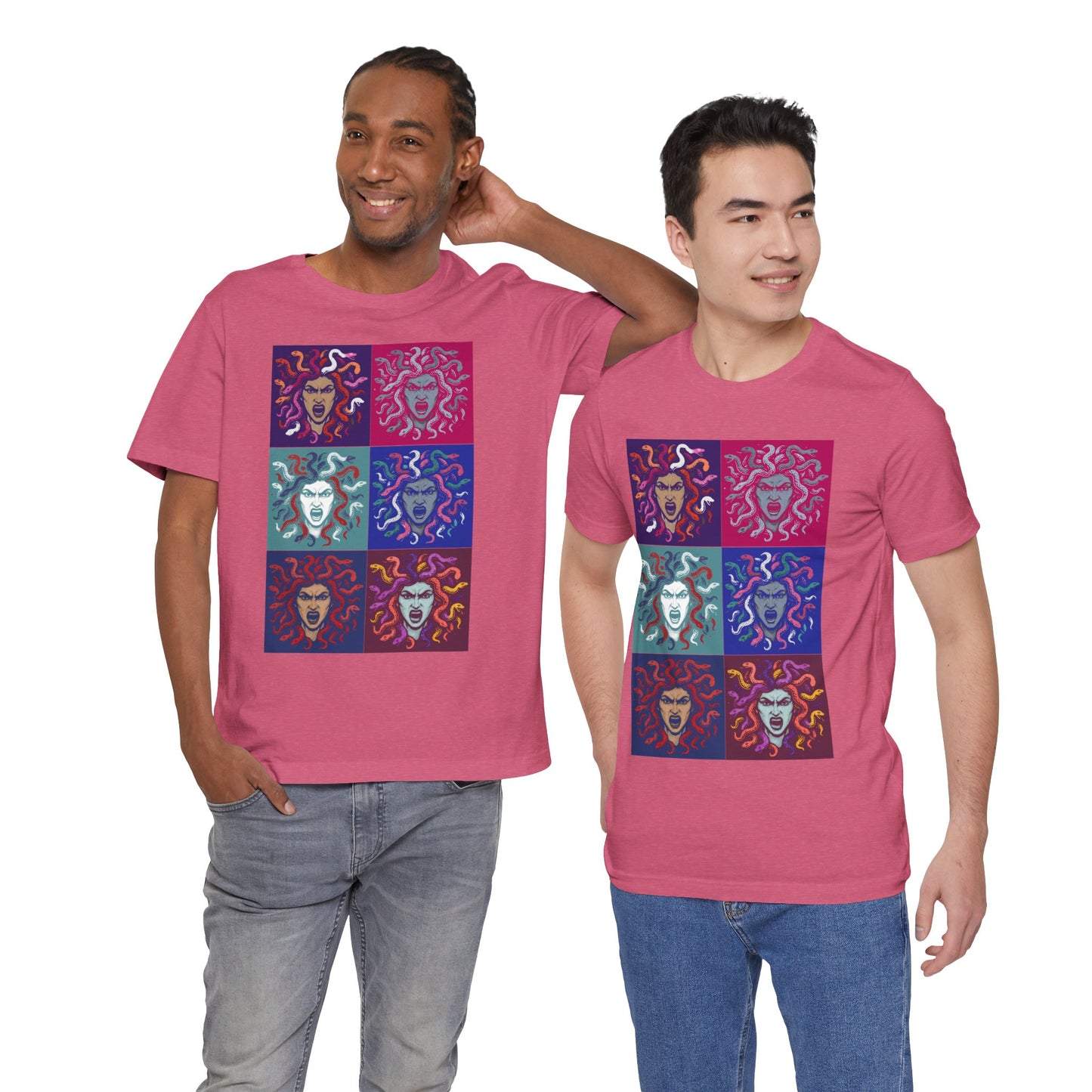 The Female Gaze Medusa T-Shirt – Feminist Pop Art Tee