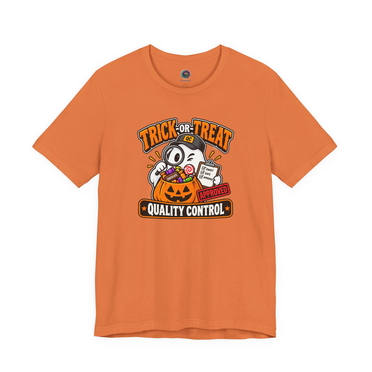 Trick-or-Treat Quality Control T-Shirt – Funny Halloween Candy Tee