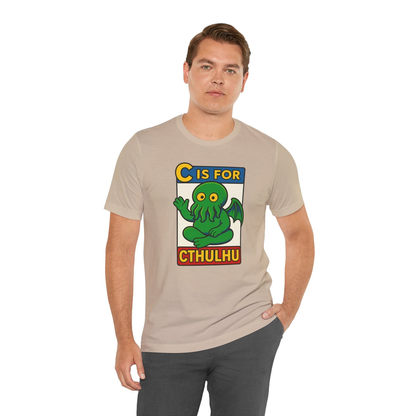 C is for Cthulhu Graphic Tee – Funny Cthulhu Shirt