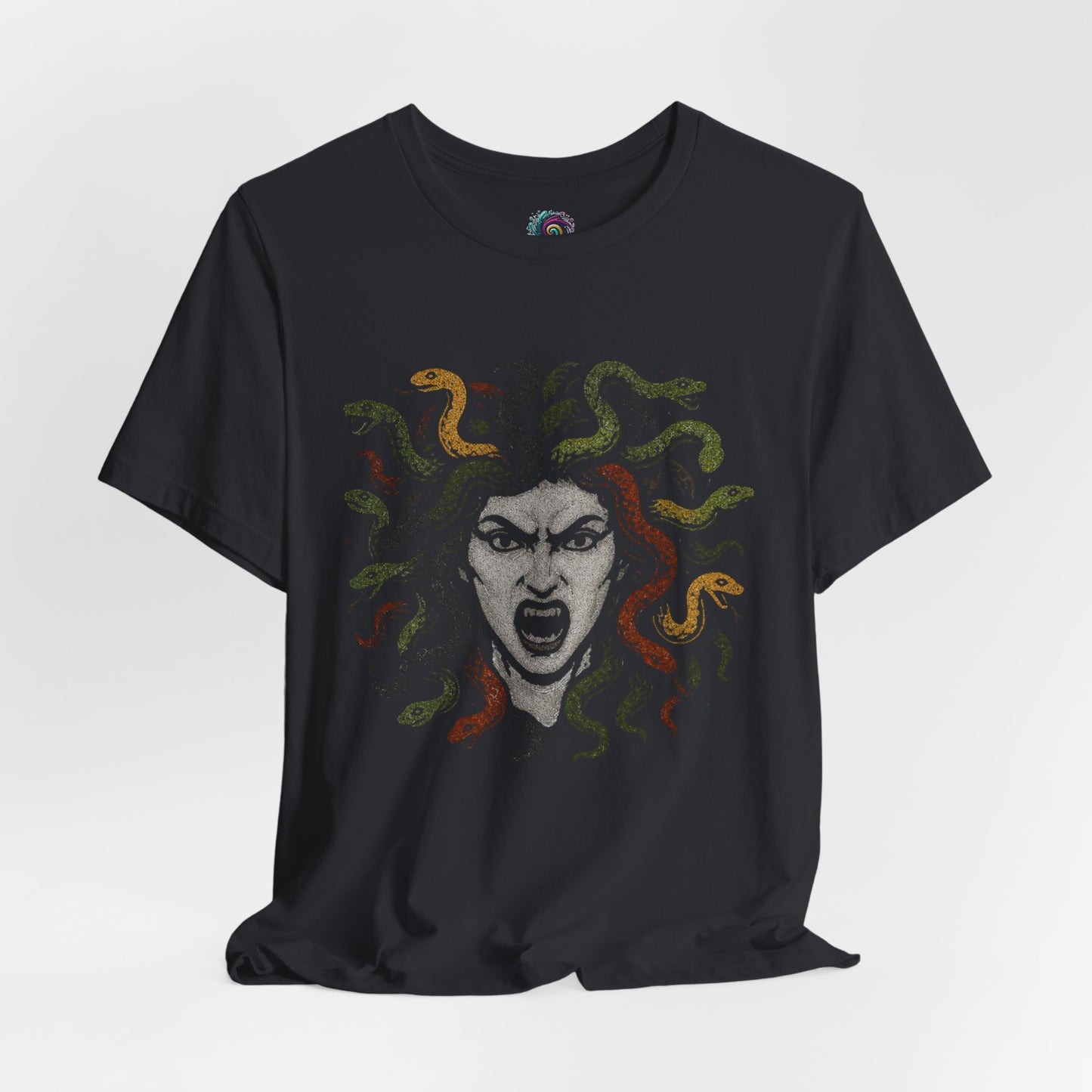 Medusa T-Shirt – Greek Mythology Gorgon Graphic Tee