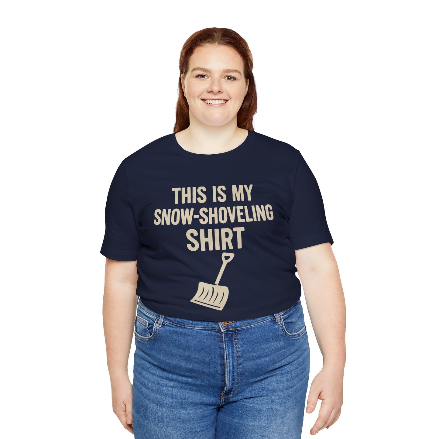 This Is My Snow-Shoveling Shirt – Funny Winter Chore Tee