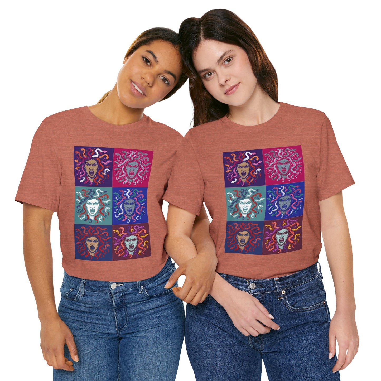 The Female Gaze Medusa T-Shirt – Feminist Pop Art Tee
