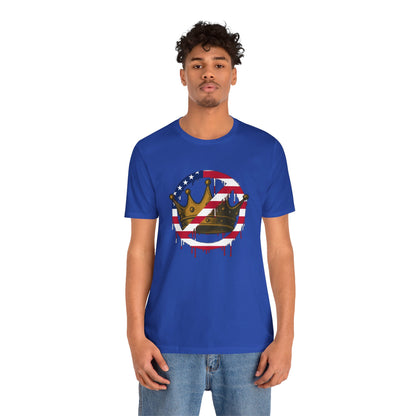 No Kings Protest T-Shirt – Anti-Authoritarian Democracy Graphic Tee