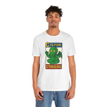 C is for Cthulhu Graphic Tee – Funny Cthulhu Shirt