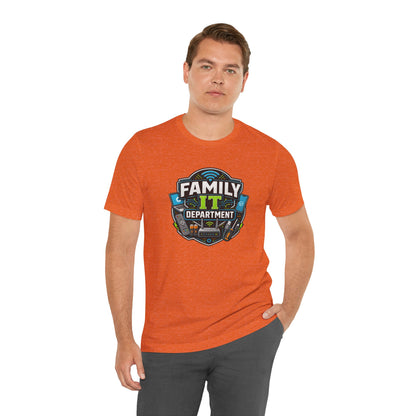 Family IT Department T-Shirt – Funny Household Tech Support Tee