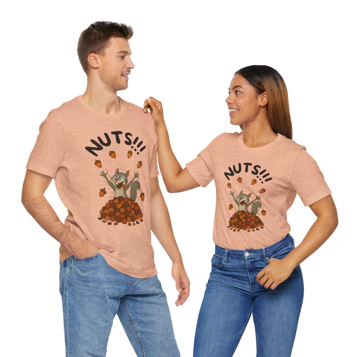 Crazy Squirrel Shirt – Funny Squirrel Nuts T-Shirt for Quirky Style