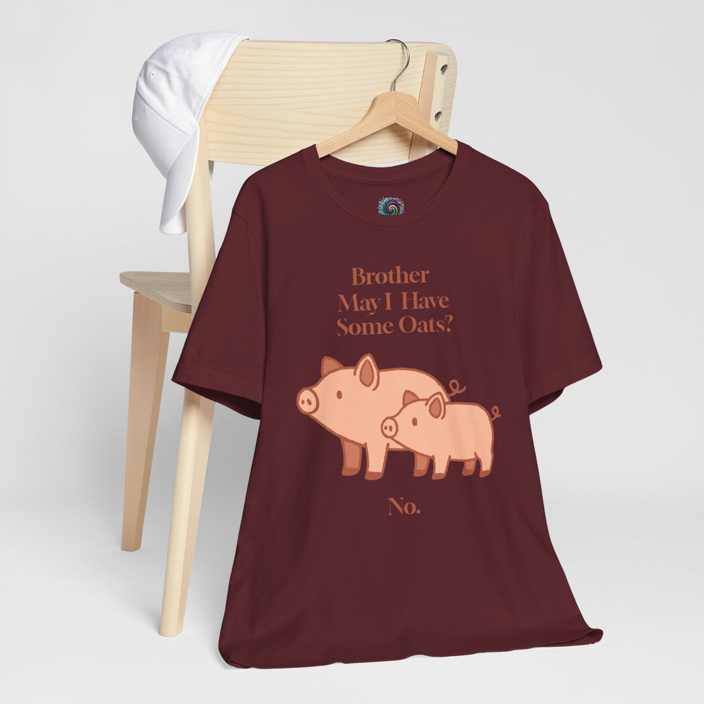 Brother May I Have Some Oats T-Shirt – Funny Viral Pig Meme Tee