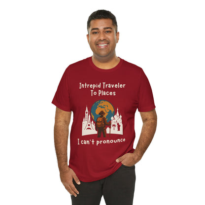 Adventurous Travel T-Shirt – Intrepid Explorer Tee for Wanderers