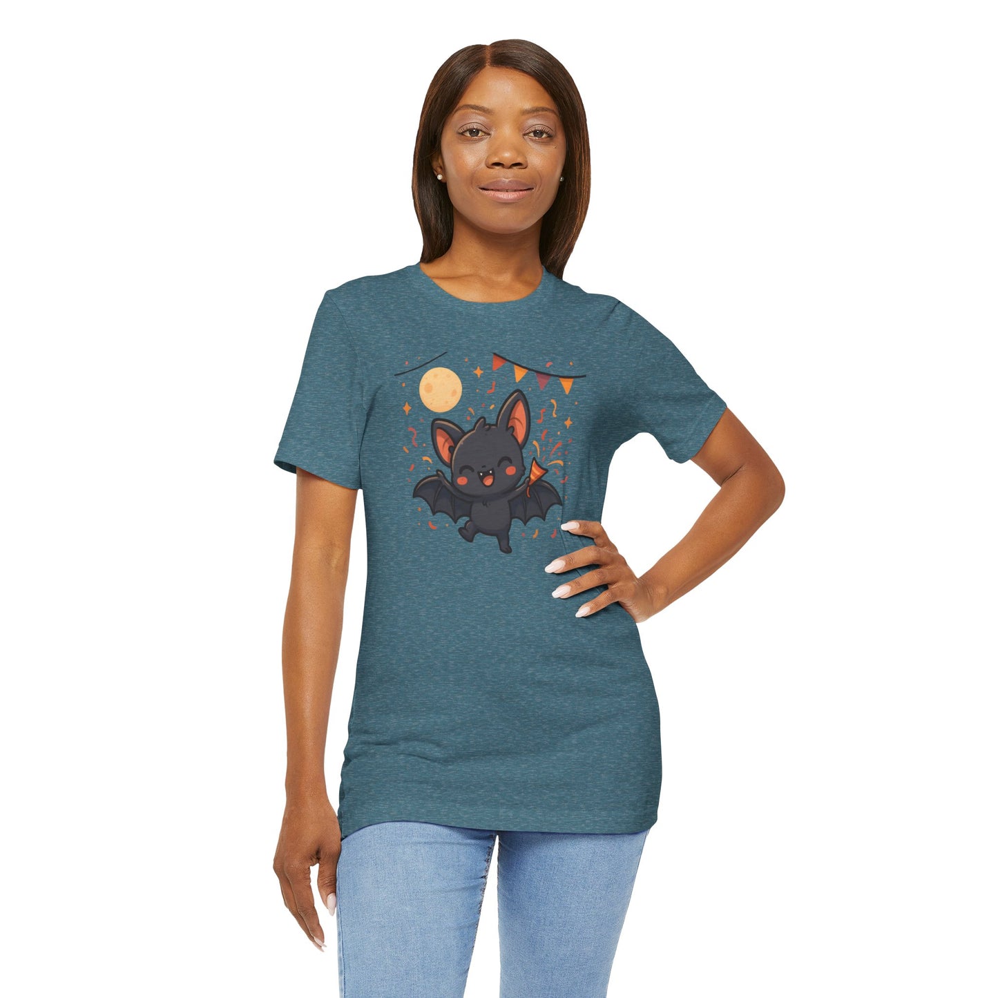 Chibi Bat T-Shirt – Cute Bat Chibi Halloween Shirt for All Ages
