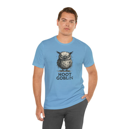 Hoot Goblin T-Shirt – Funny Owl Tee for Night Owls & Mischief Makers