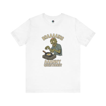 Zombie Brains on Drugs T-Shirt – Funny Halloween Cooking Tee