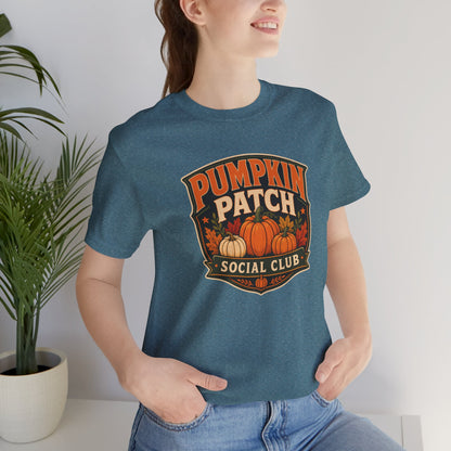Pumpkin Patch Social Club T-Shirt – Fall Pumpkin Tee