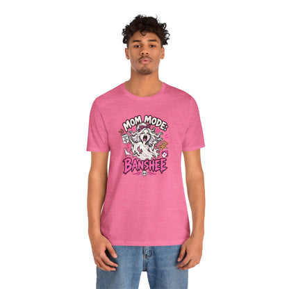 Mom Mode Banshee T-Shirt – Funny Chaotic Mom Halloween Tee